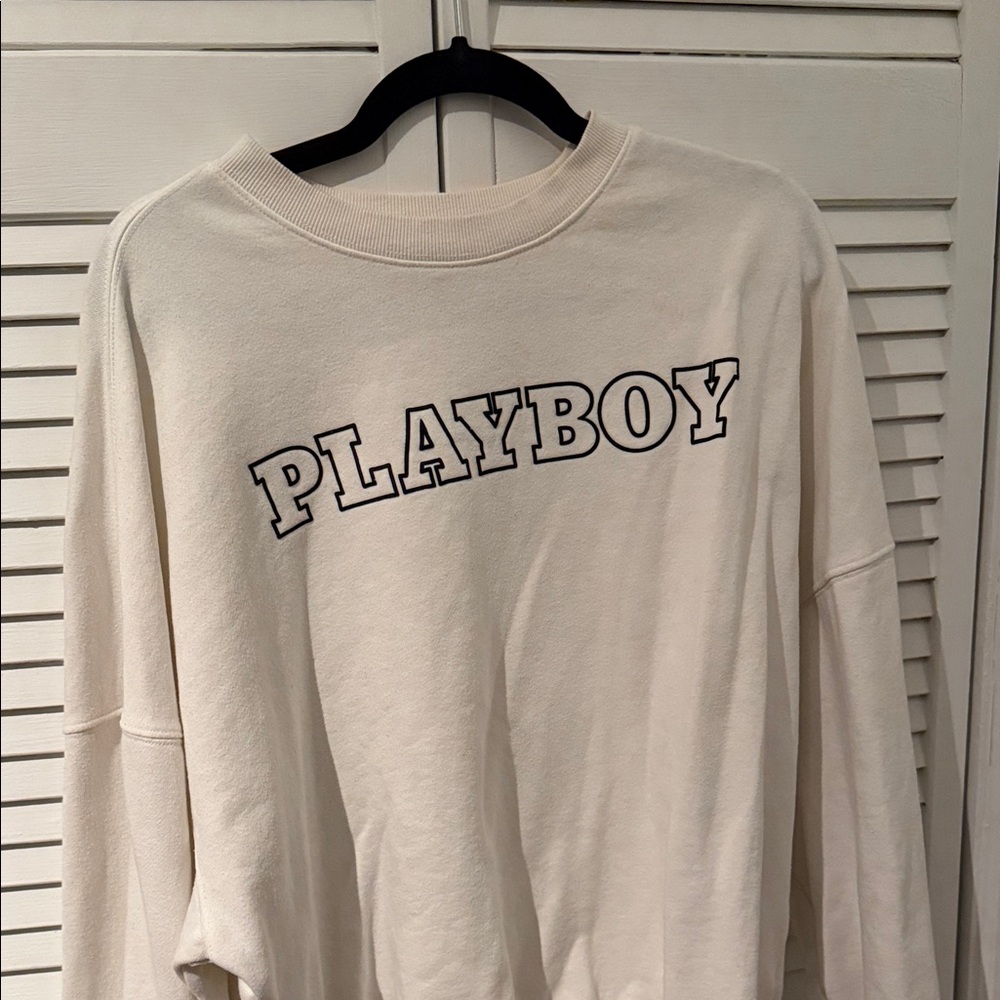 PacSun Cream Crew Neck Sweater
